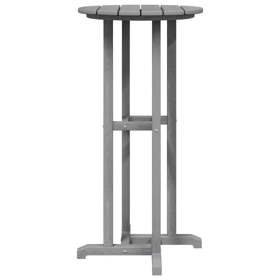 Table de bar Gris clair 55 x 55 x 107 cm Polyéthylène - 5