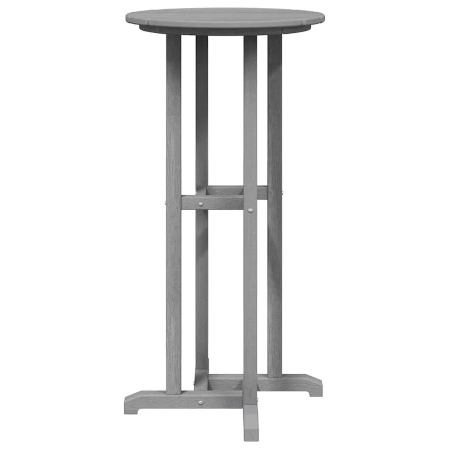 Table de bar Gris clair 55 x 55 x 107 cm Polyéthylène - 6