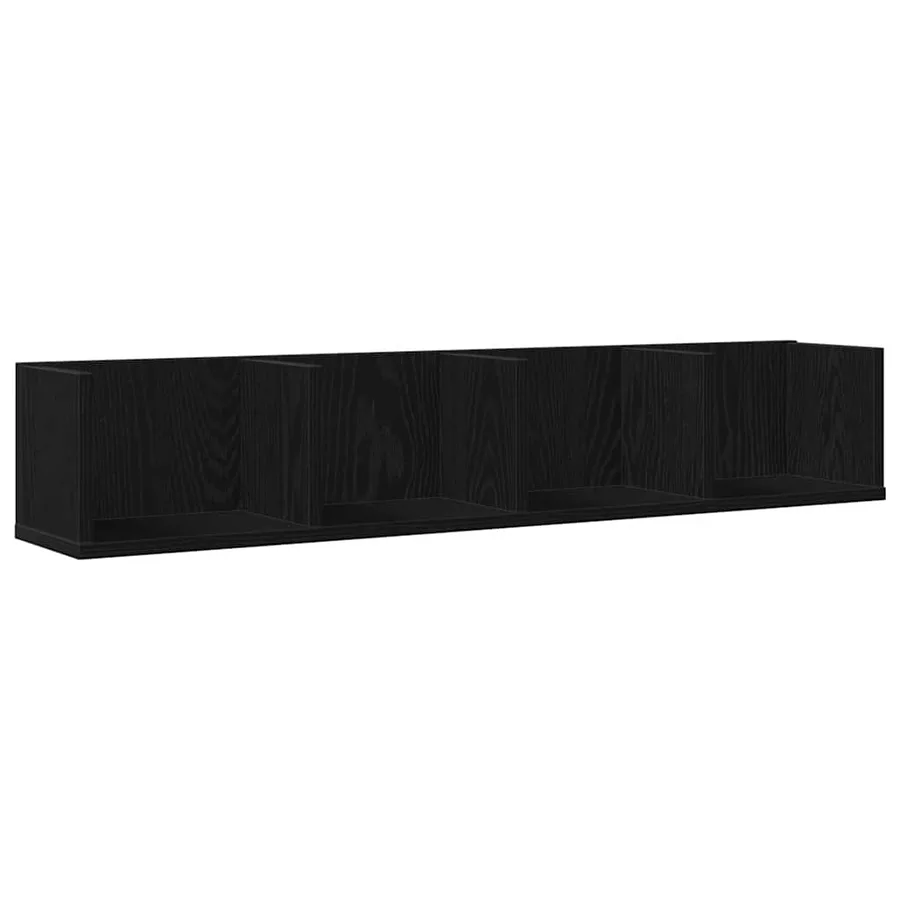 Étagère Murale Chêne noir 100 x 18 x 18 cm Bois d'ingénierie - 2