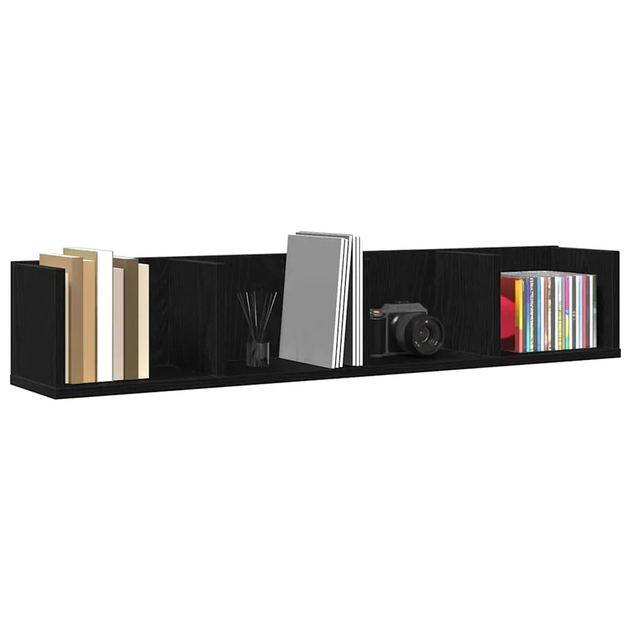 Étagère Murale Chêne noir 100 x 18 x 18 cm Bois d'ingénierie - 3