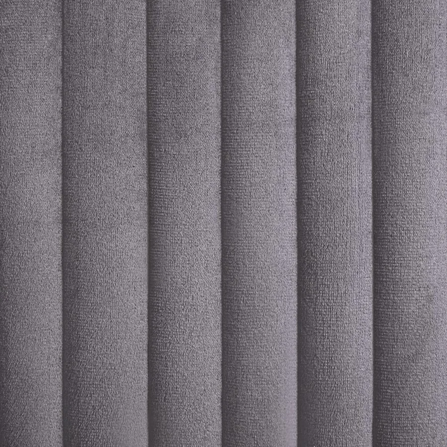 Chaises à manger lot de 6 gris velours - 7