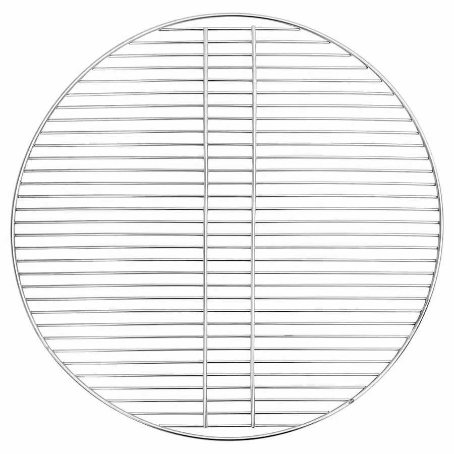 Grille de barbecue Argenté 60 x 60 cm Acier inoxydable