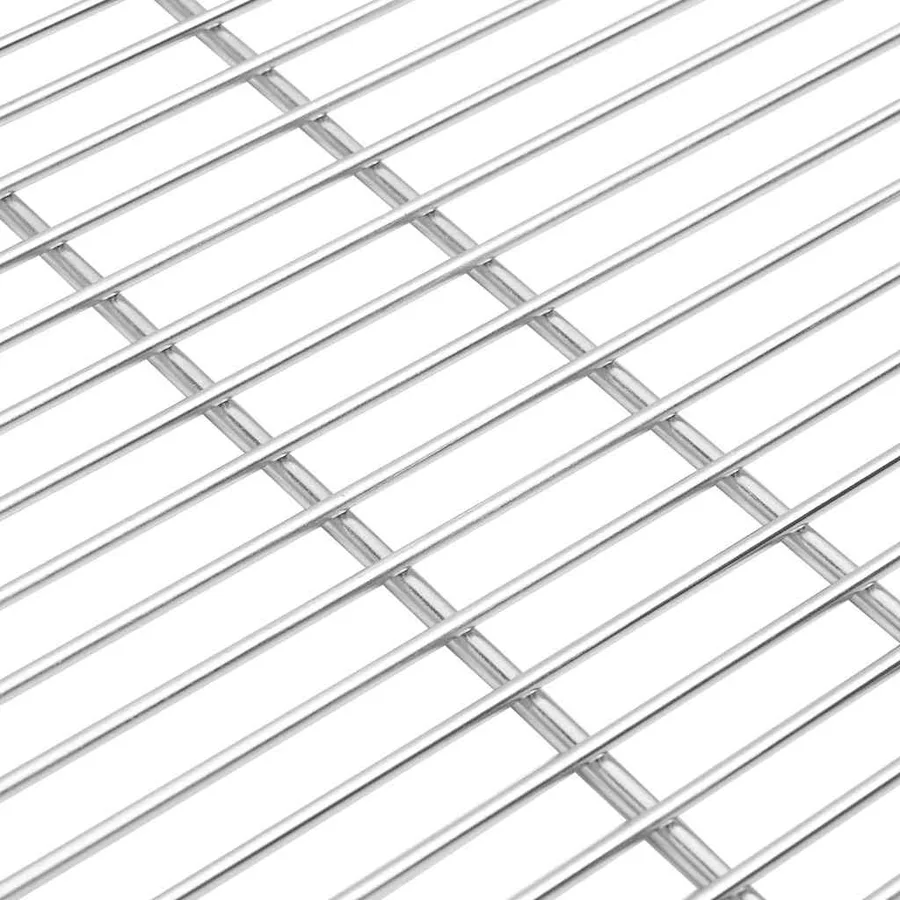 Grille de barbecue Argenté 60 x 60 cm Acier inoxydable - 4