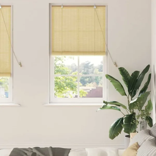 Store enrouleur Nature 90 x 220 cm Bambou
