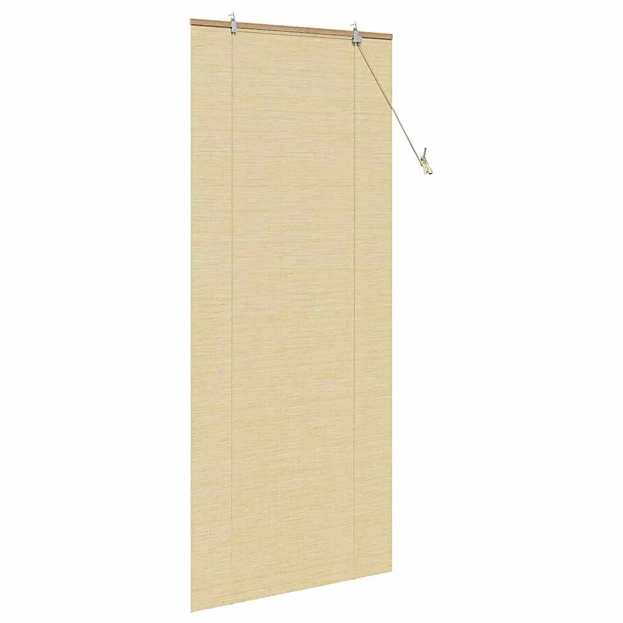 Store enrouleur Nature 90 x 220 cm Bambou - 4