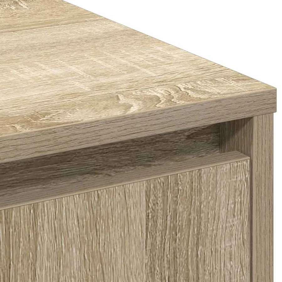 Buffet LED Chêne Sonoma 71 x 34,5 x 75 cm Bois d'ingénierie - 12