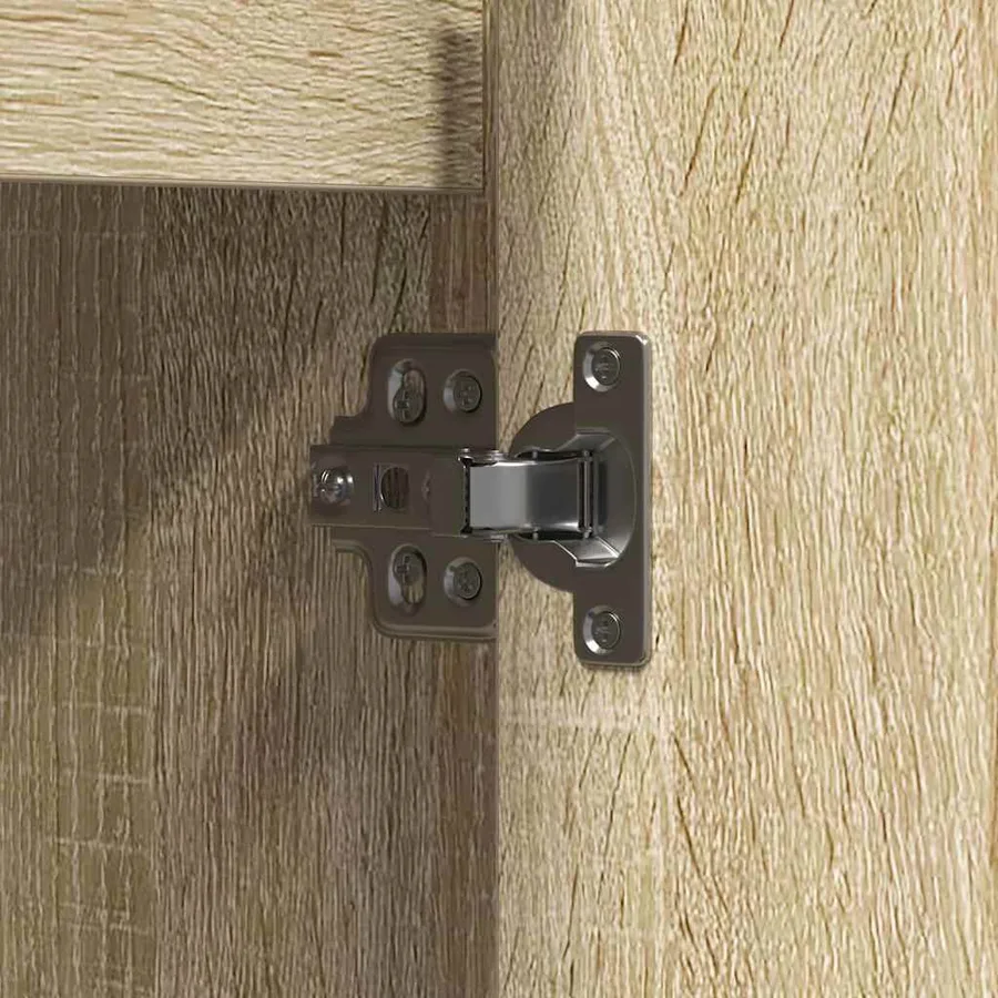 Buffet LED Chêne Sonoma 71 x 34,5 x 75 cm Bois d'ingénierie - 13