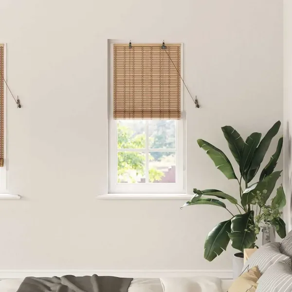 Store enrouleur Nature 60 x 220 cm Bambou