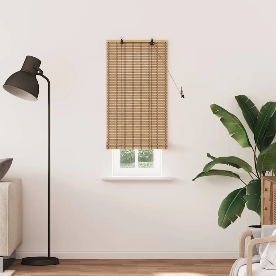 Store enrouleur Nature 60 x 220 cm Bambou - 3