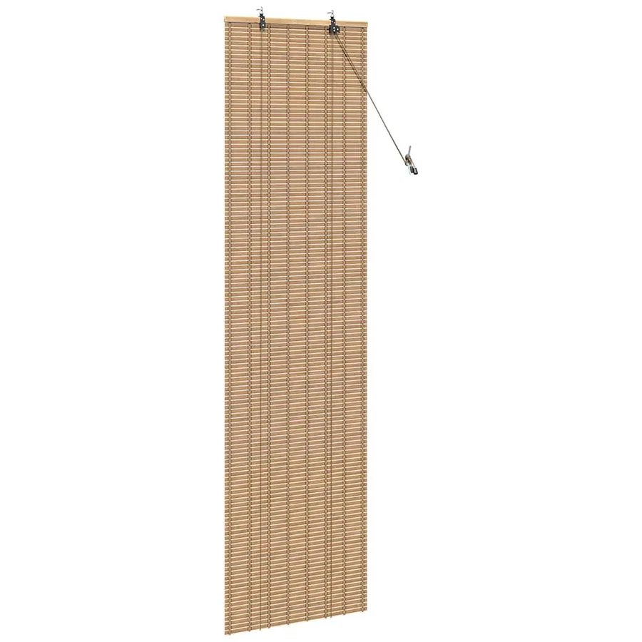 Store enrouleur Nature 60 x 220 cm Bambou - 4