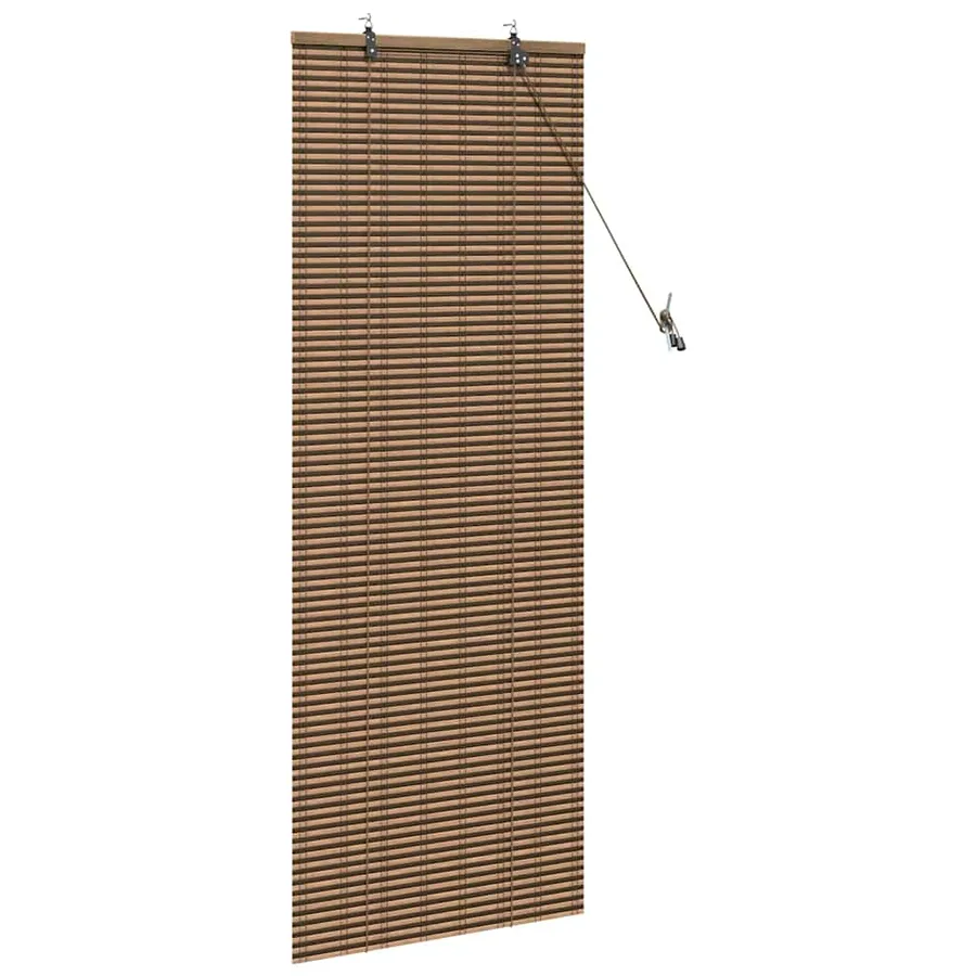 Store enrouleur Marron 60 x 160 cm Bambou - 4