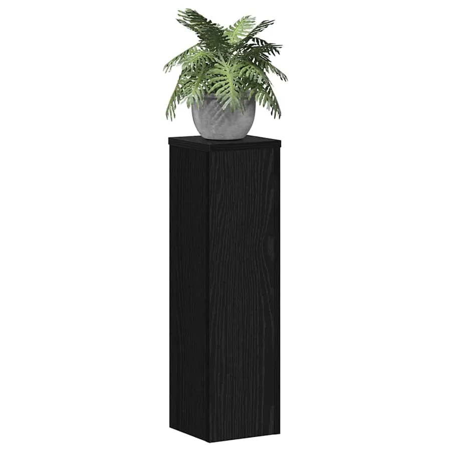 Support de Plante 2 pcs Chêne noir 17 x 17 x 60 cm - 3