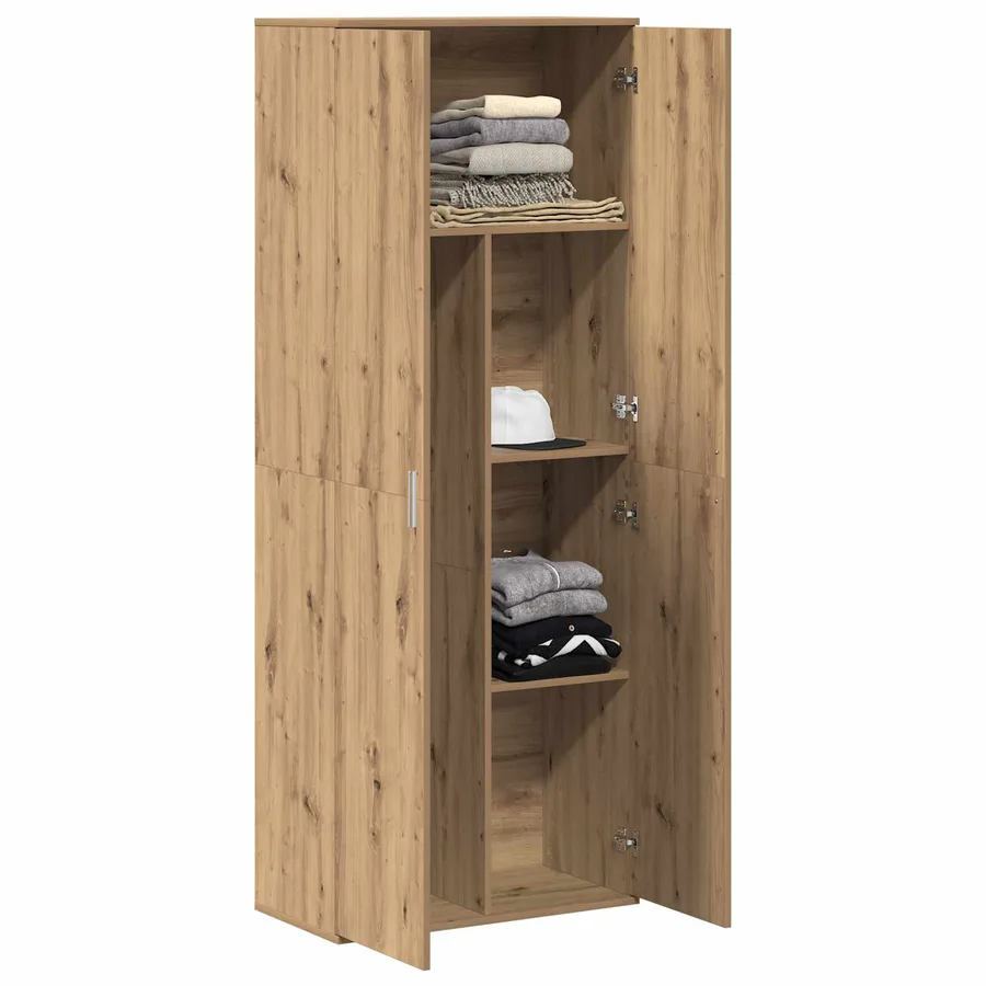 Haut Armoire 70 x 33,5 x 180 cm Bois d'ingénierie - 3