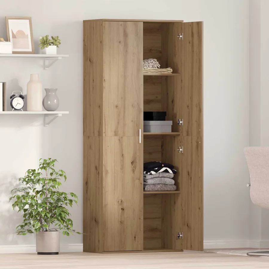 Haut Armoire 70 x 33,5 x 180 cm Bois d'ingénierie - 4