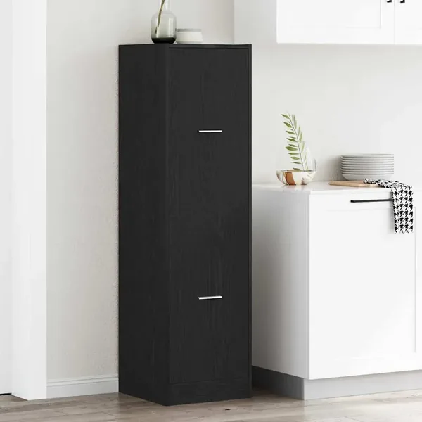 Armoire de Pharmacie Motif Motif 40 x 41 x 144,5 cm Chêne noir
