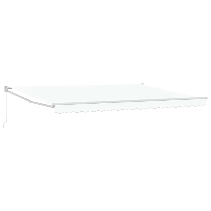 Auvent rétractable Blanc 450 x 300 x 165 cm - 2