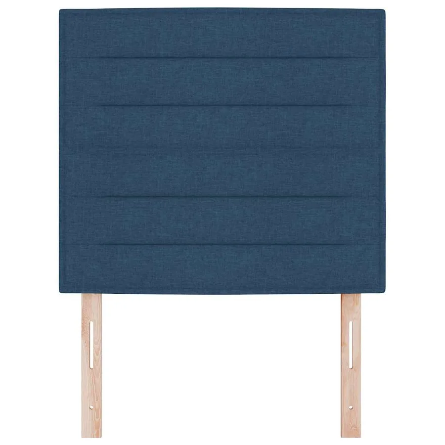 Tête de lit LED avec bandes LED Bleu 90 cm tissu - 5