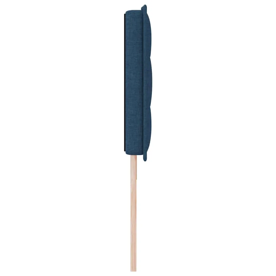 Tête de lit LED avec bandes LED Bleu 180 cm tissu - 6