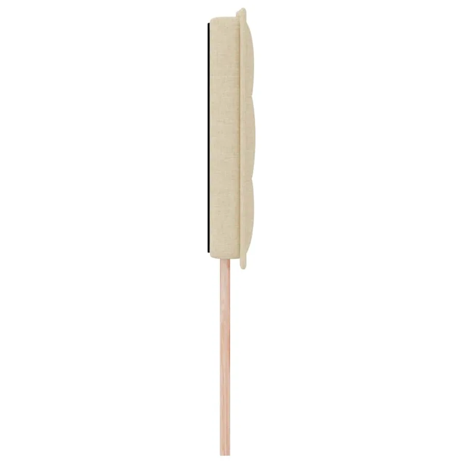 Tête de lit Crème 144 cm tissu - 5