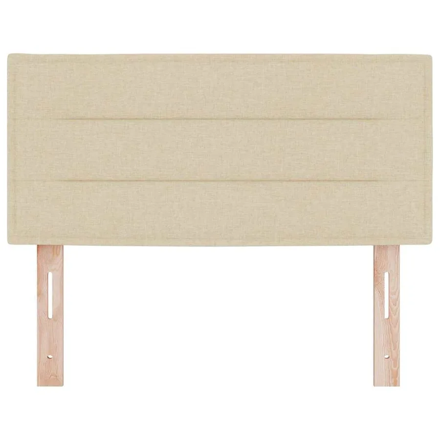 Tête de lit Crème 100 cm tissu - 4