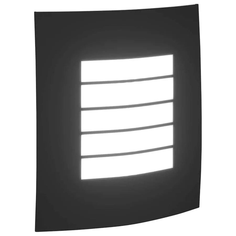 Applique Murale Extérieure Noir 23.5 x 9 x 26 cm - 9