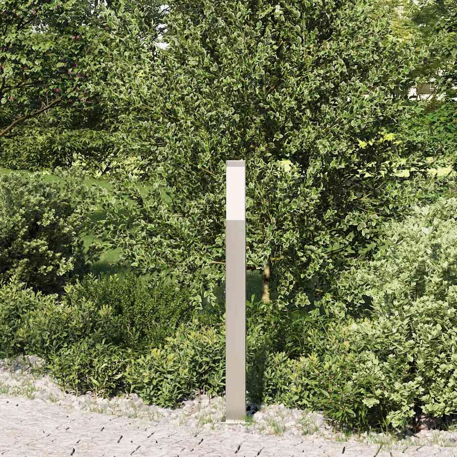 Borne lumineuse 80 cm en acier inoxydable IP44 - 3