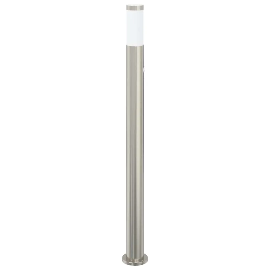 Borne lumineuse avec détecteur 110 cm en acier inoxydable IP44 - 4