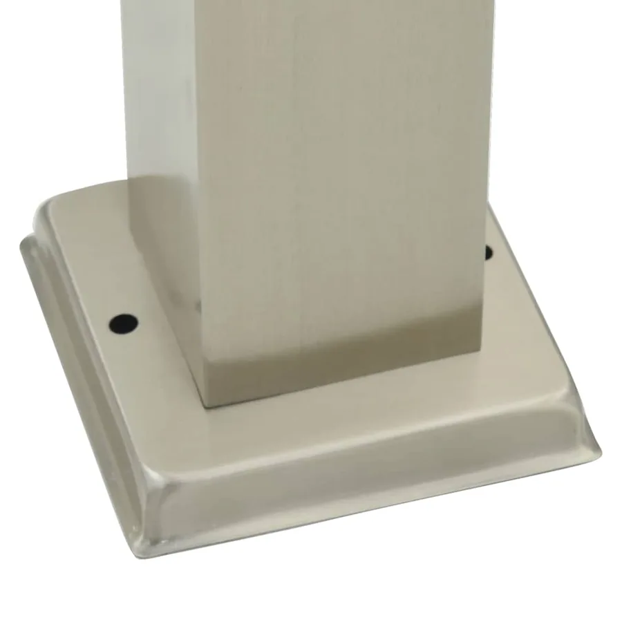 Borne lumineuse avec sortie 110 cm en acier inoxydable IP44 - 11