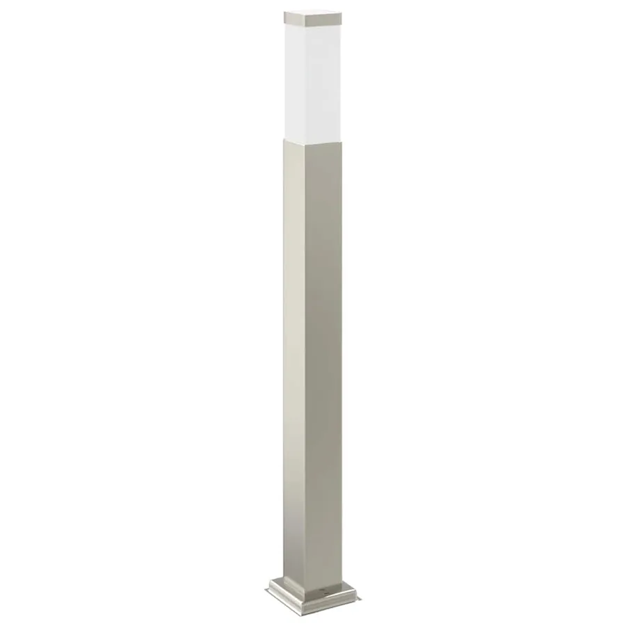Borne lumineuse avec sortie 80 cm en acier inoxydable IP44 - 5