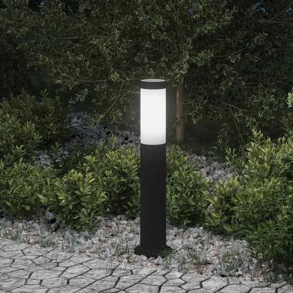 Borne lumineuse 50 cm en acier inoxydable IP44