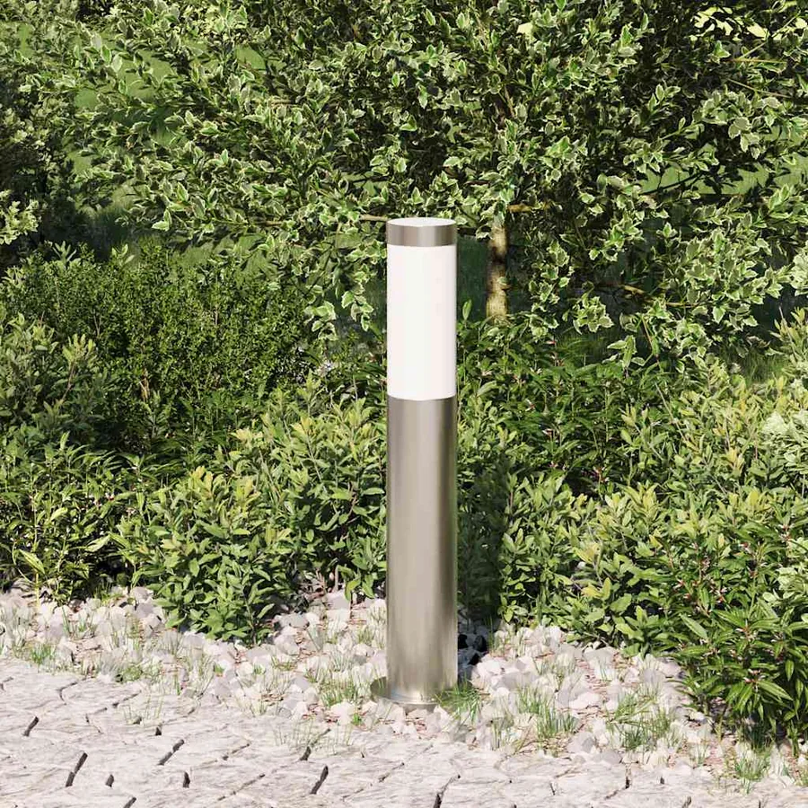 Borne lumineuse 50 cm en acier inoxydable IP44 - 3