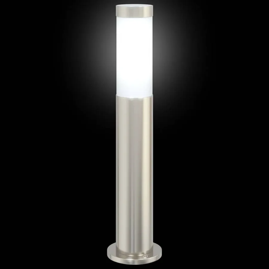 Borne lumineuse 50 cm en acier inoxydable IP44 - 6