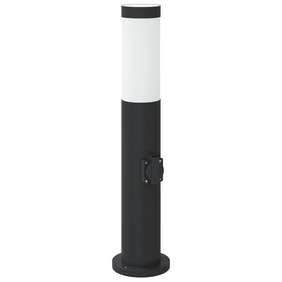 Borne lumineuse avec sortie 50 cm en acier inoxydable IP44 - 2