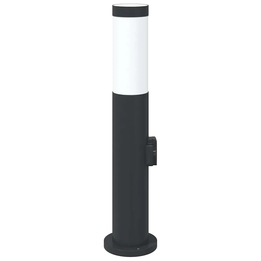 Borne lumineuse avec sortie 50 cm en acier inoxydable IP44 - 4