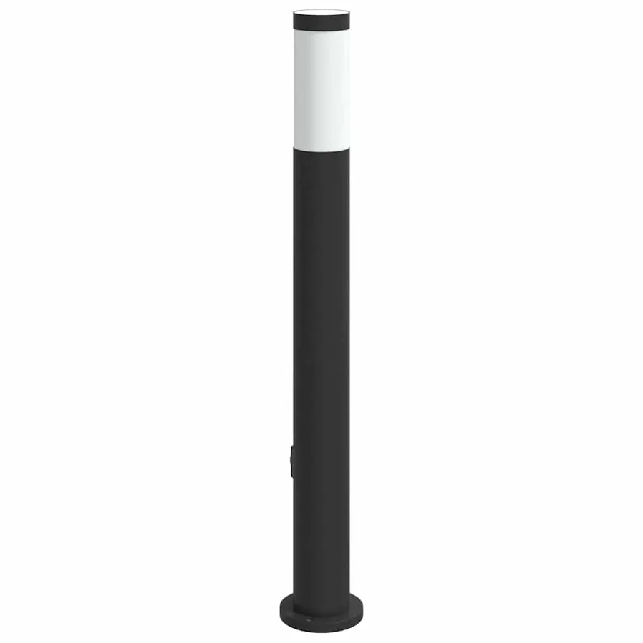 Borne lumineuse avec sortie 80 cm en acier inoxydable IP44 - 5