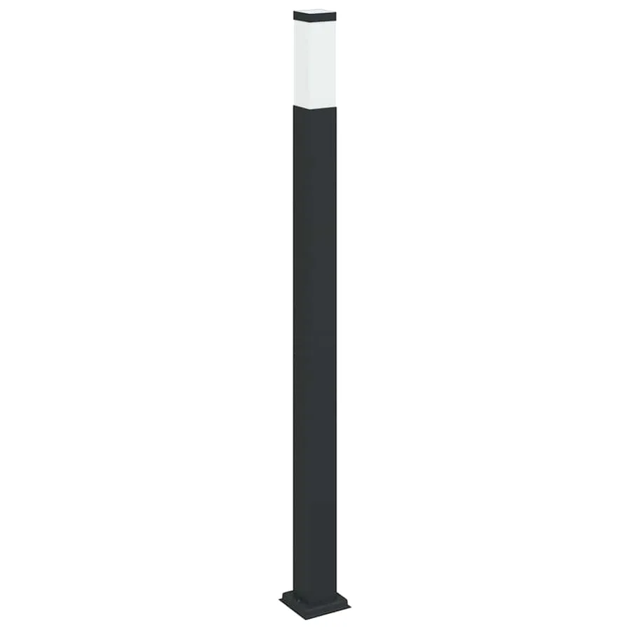 Borne lumineuse 110 cm noire IP44 - 5