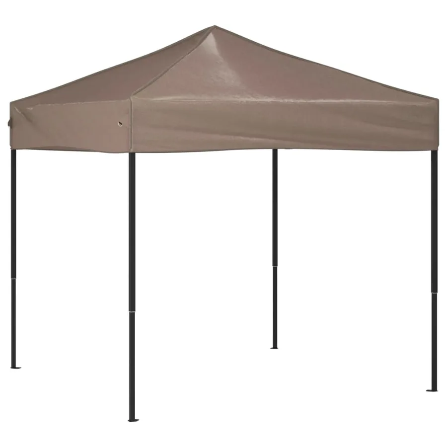Tente de réception pliable Taupe 2x2 m - 2