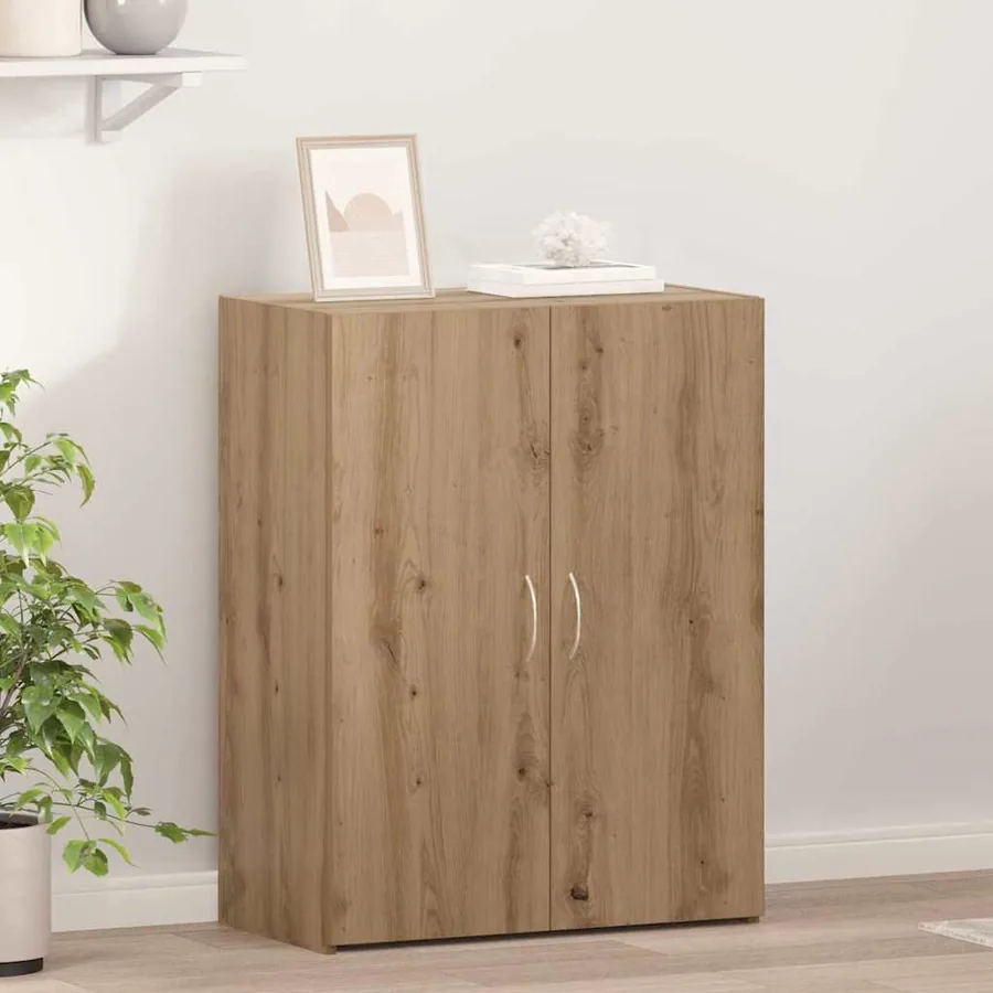 Cabinet de Bureau Chêne artisanal 70 x 32 x 77.5 cm