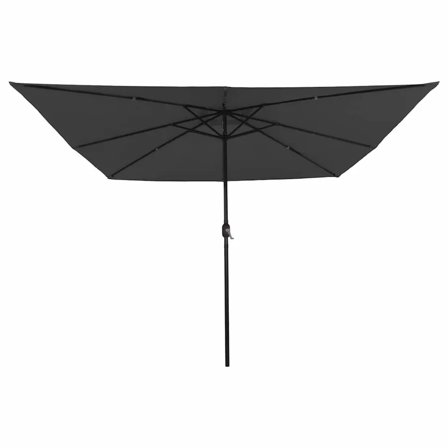 Parasol de jardin Anthracite 295 x 295 x 245 cm - 4