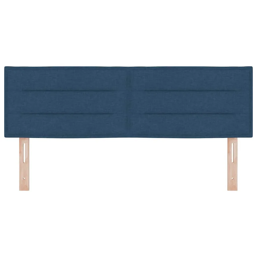 Tête de lit Bleu 160 cm tissu - 4