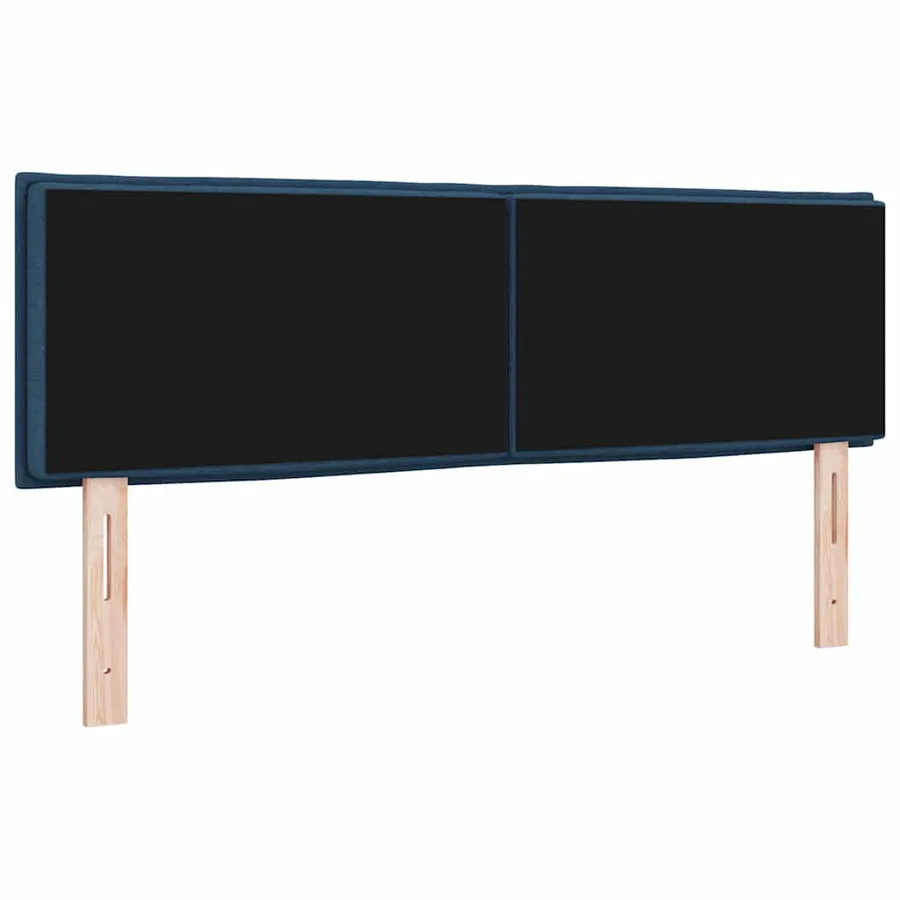 Tête de lit Bleu 160 cm tissu - 7