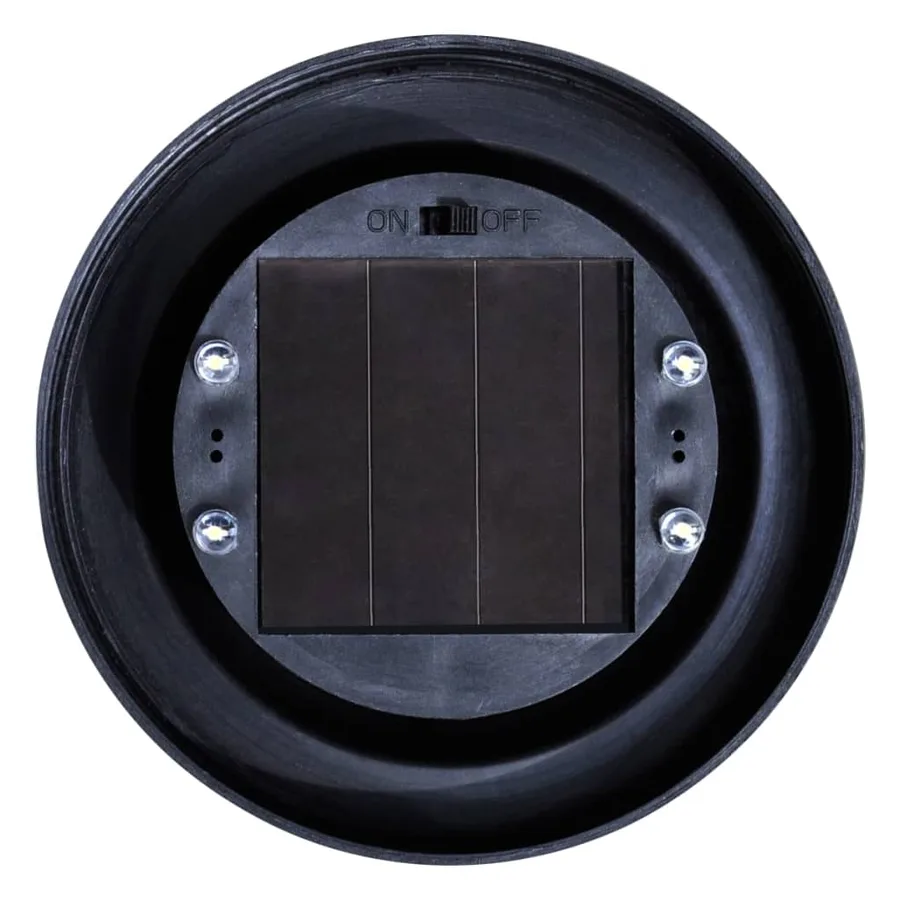 6 pcs Lampes d'allée d'extérieur à LED 20 cm et piquet au sol - 7