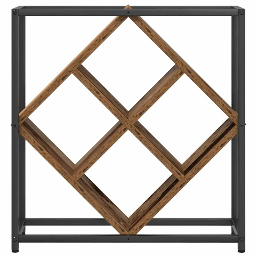 Étagère à vin Bois ancien 51 x 18 x 52,5 cm Bois d'ingénierie - 6