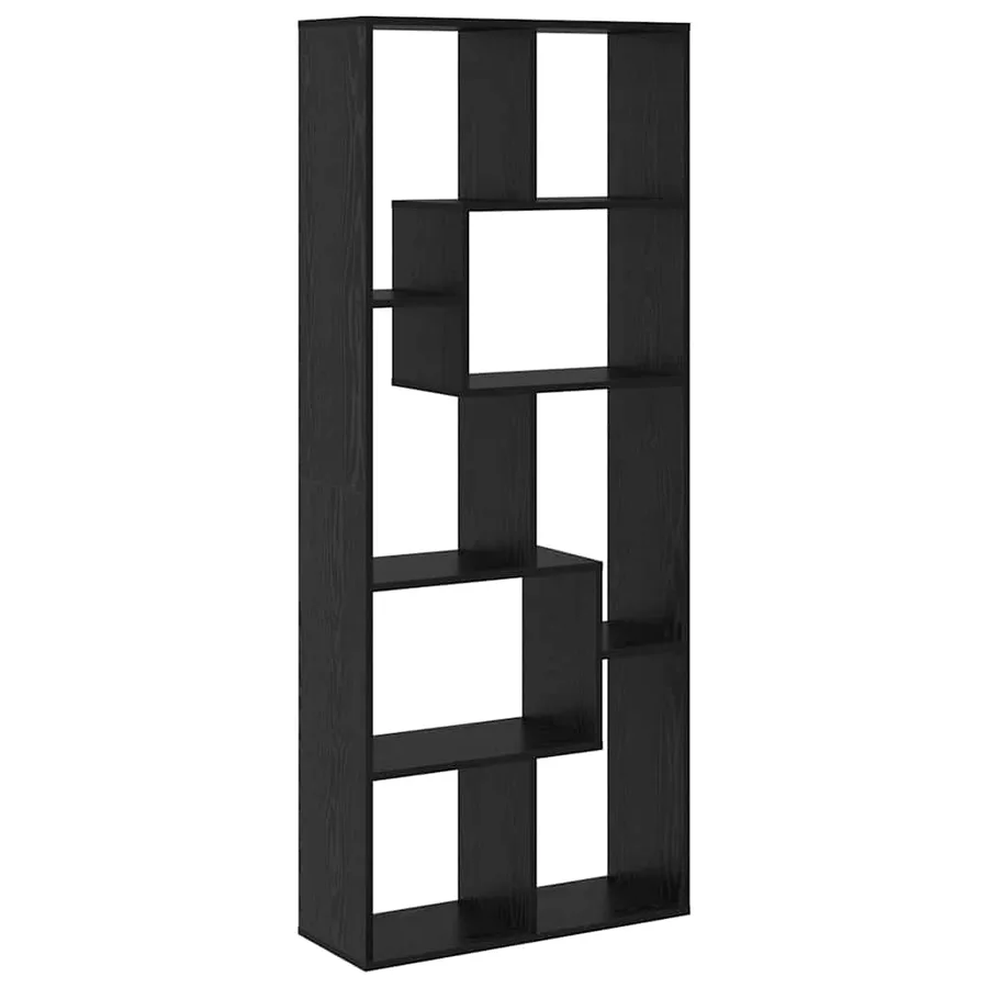 Bibliothèque Chêne noir 67 x 25 x 162 cm Bois d'ingénierie - 7