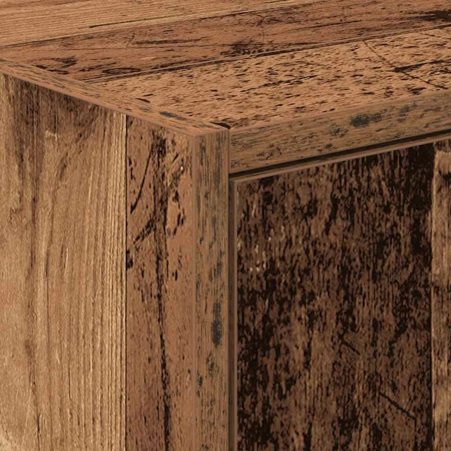 Cabinet de salle de bain avec porte Bois Ancien 63 x 29 x 55 cm - 10