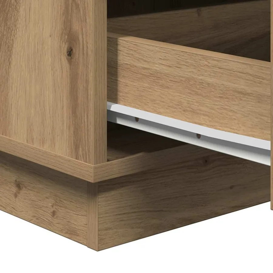Cabinet de chevet Chêne artisanal 39 x 34,5 x 65 cm - 11