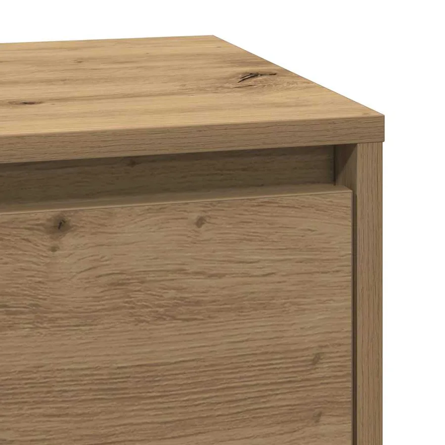 Cabinet de chevet Chêne artisanal 39 x 34,5 x 65 cm - 8