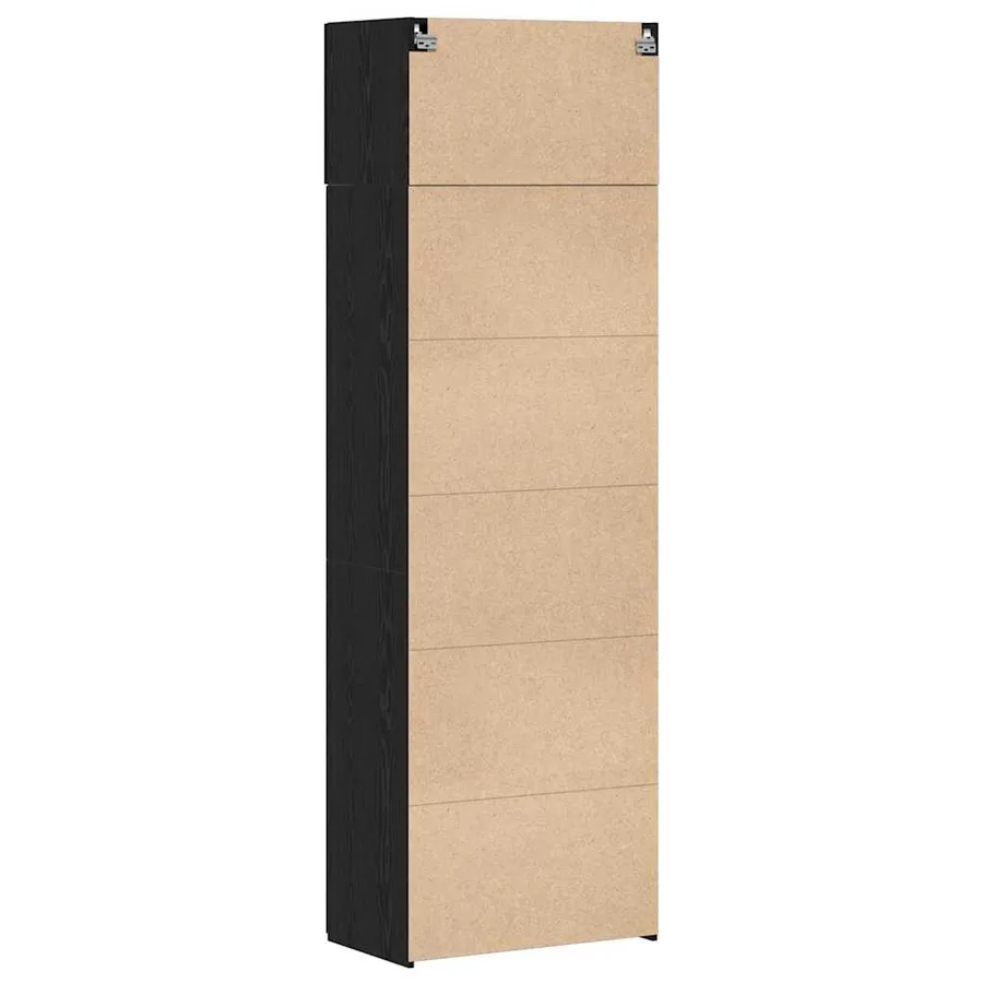 Armoire de rangement 3 pcs Chêne noir - 10