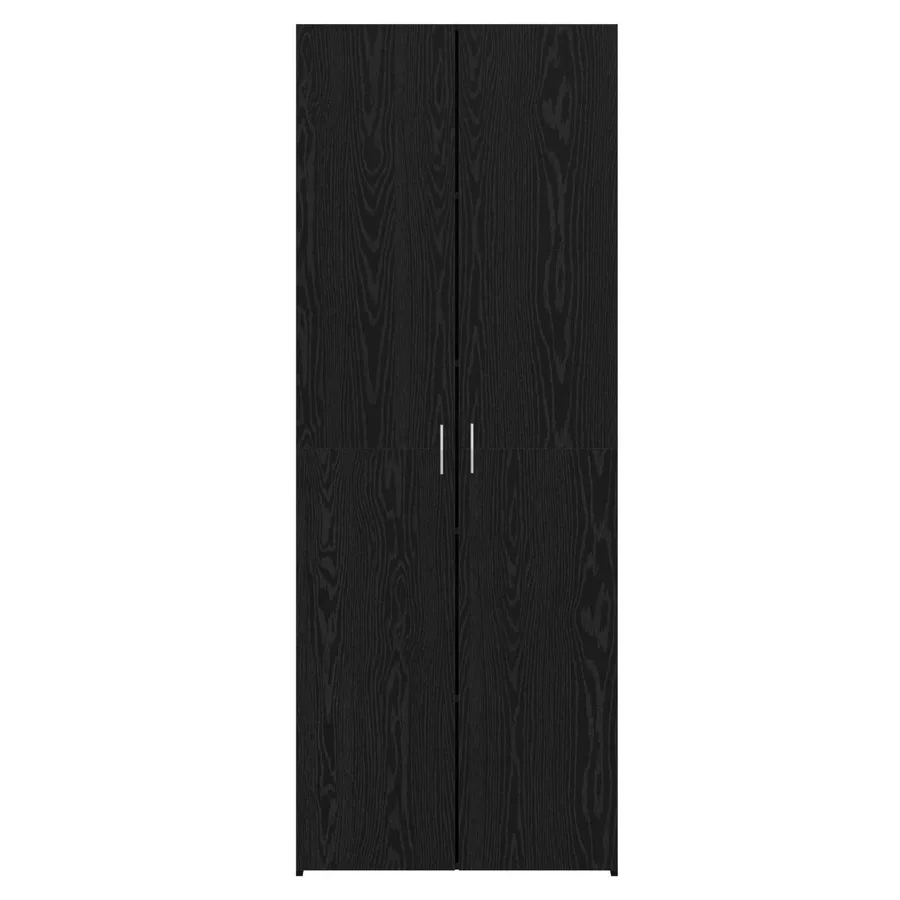 Haut Armoire Chêne noir 70 x 42,5 x 185 cm - 5