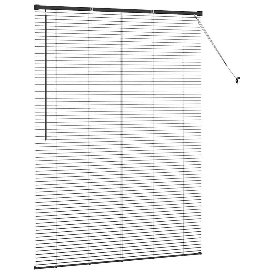Stores vénitiens Noir 175 x 125 cm Aluminium - 6